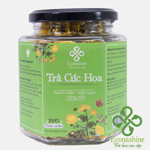 Combo 3 lọ trà hoa sấy lạnh cao cấp Econashine (Tặng kèm túi giấy đi biếu tặng) | BigBuy360 - bigbuy360.vn