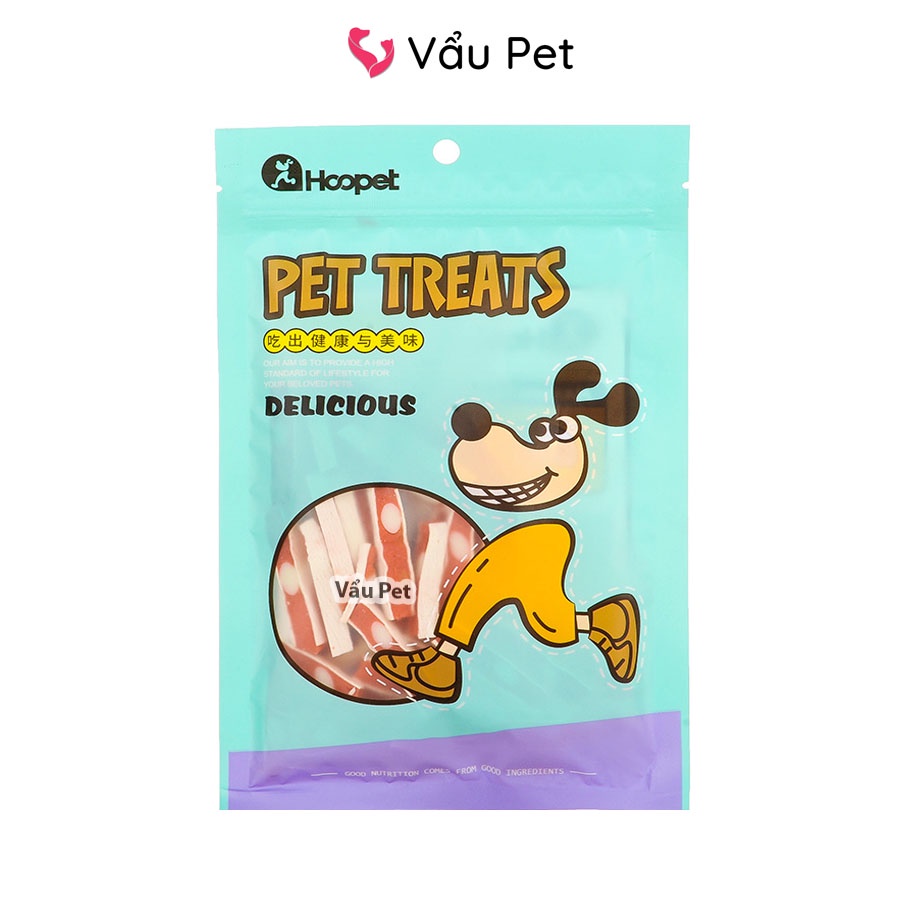 Đồ ăn cho chó mèo Sandwich Phô Mai - Bánh thưởng cho chó mèo Vẩu Pet Shop