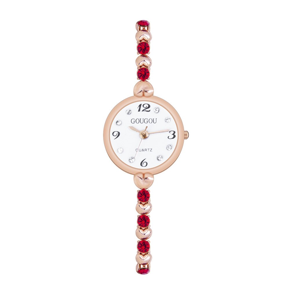 Đồng Hồ Nữ Thạch Anh Màu Hồng Thời Trang