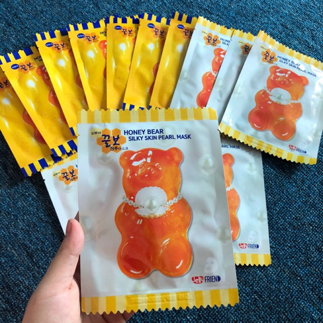 MẶT NẠ FRIENVITA JELLYFRIEN HONEY BEAR SILKY SKIN MASK