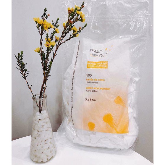 Bông tẩy trang TETRA Le soin a letat pur 600 Miếng – Nội địa Pháp | BigBuy360 - bigbuy360.vn