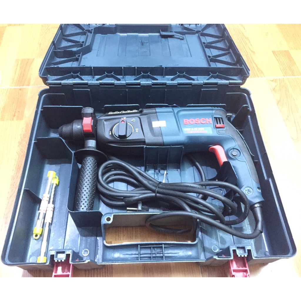 Máy khoan bê tông Bosch 800w kèm mũi khoan full hộp
