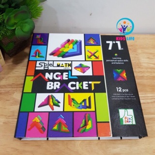 Đồ Chơi Lắp Ghép - Lắp Ghép Góc Vuông Tư Duy Logic - Giáo Cụ Montessori