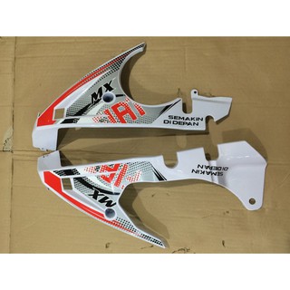 Siêu rẻ - mỏ cày ex150 - màu trắng tem đỏ