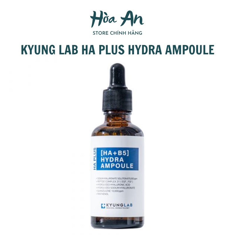 Serum HA B5 Kyung Lab giúp căng bóng da cải thiện da khô, bóng tróc, làm đều màu da, ngăn ngừa lão hoá
