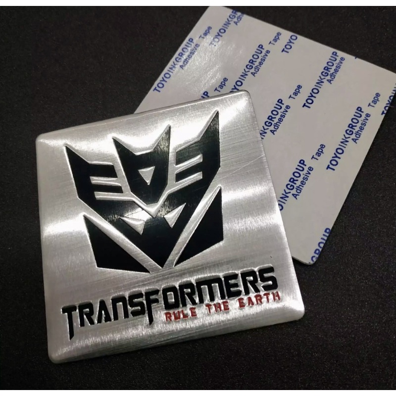 Tem nhôm dán xe Transformer protect vuông 8*8cm(đọc kĩ hướng dẫn)