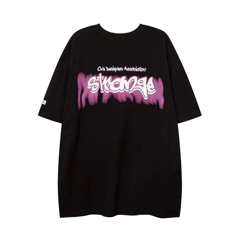 Áo thun tay lỡ chính hãng chất cotton thoáng mát, kiểu dáng oversize dài rộng - Vanellope tee