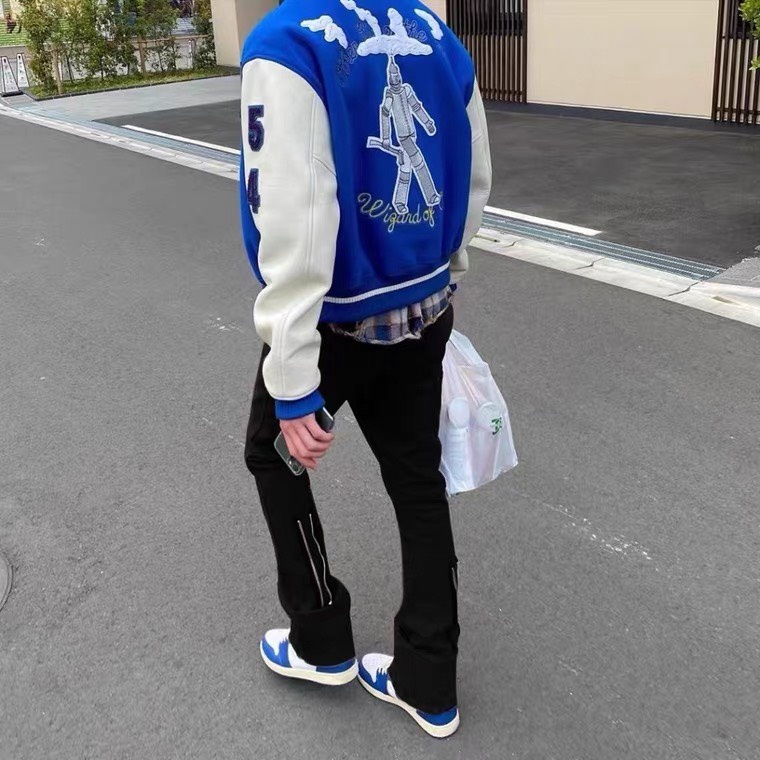 Quần Double Knee Kaki, Khoá Kéo PLAYAZ