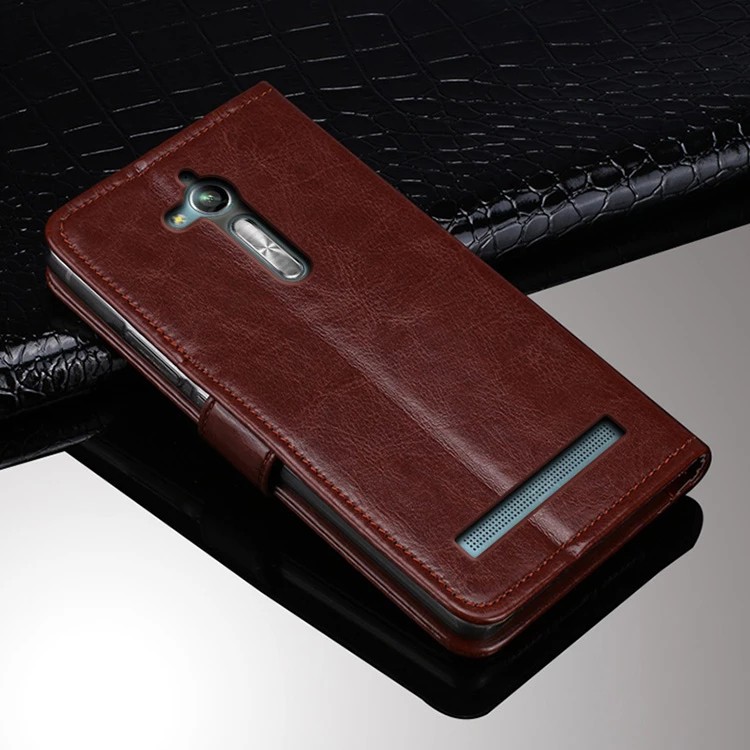 Flip Case For Asus Zenfone Go ZB500KL ZB500KG X00AD Case Wallet PU Leather Cover