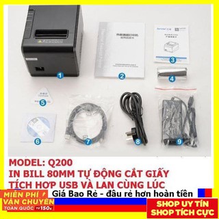 Máy in mã vạch Xprinter XP-350B/360 cổng USB