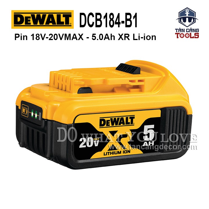 Pin 18V DeWalt XR-LI-ION ( Nhiều Mã Sản Phẩm )