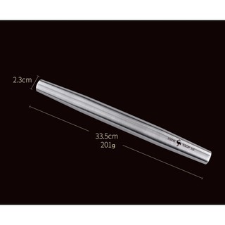 Cây cán bột inox 316 dài 33.5cm SSGP