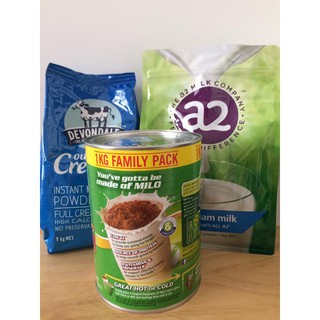 Sữa Milo Úc hộp 1kg
