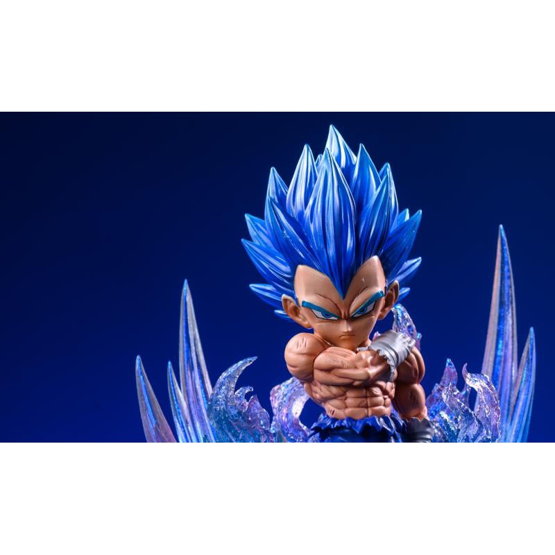 Mô hình Resin Dragonball chính hãng - Goku UI & Vegeta blue LEAGUE Studio