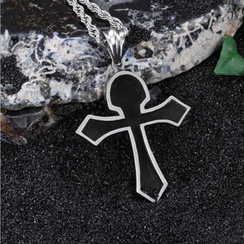 New listing skull crossbones domination male chain necklace titanium steel chain necklace