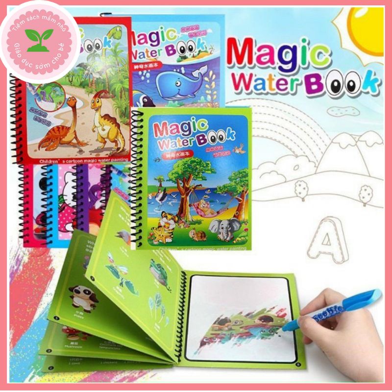 Tranh nước ma thuật, tranh vẽ không mực, an toàn và tái sử dụng được