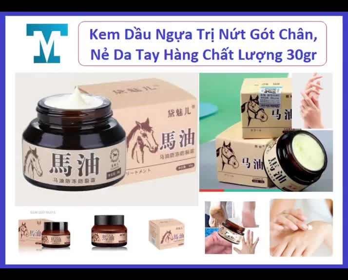 Kem Dầu Ngựa dưỡng ẩm mịn da, xóa bỏ nứt nẻ tay gót chân hộp 30gr | BigBuy360 - bigbuy360.vn