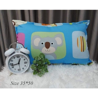 Vỏ gối trẻ em cotton thô lụa 35x50(tặng ruột)