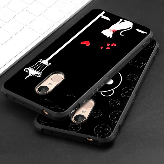 Ốp Lưng Redmi 5 plus 3D in hoa văn chống sốc cao cấp