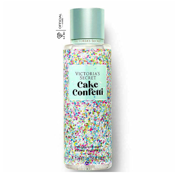 Xịt Thơm Body 💞𝑭𝒓𝒆𝒆𝒔𝒉𝒊𝒑💖 Xịt Thơm Toàn Thân Victoria's Secret 🧁 CAKE CONFETTI🧁 Body Mist 250ml - Xịt BODY