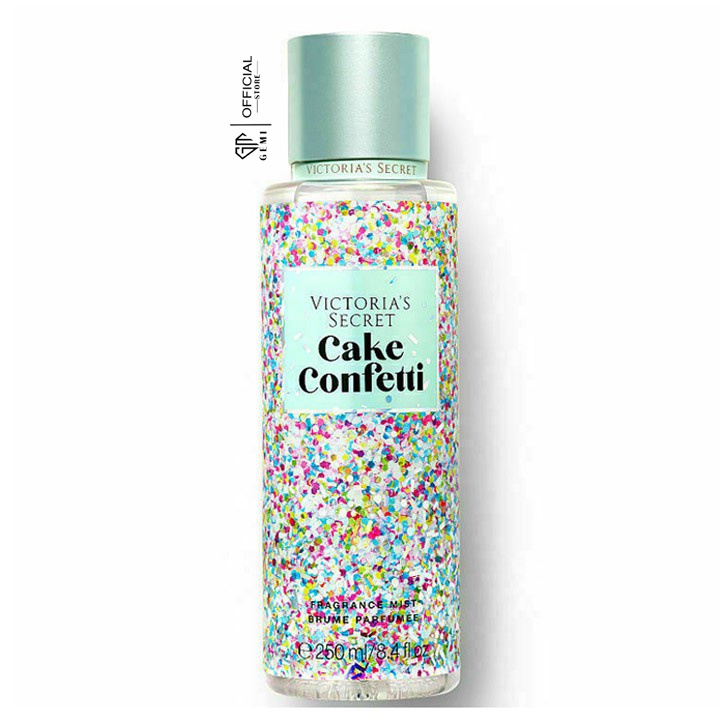 Xịt Thơm Toàn Thân Victoria's Secret 250ML 🍭Freeship 🍨 Xịt Thơm Body 🧁 CAKE CONFETTI🧁 Body Mist - Xịt BODY ✔️Chính Hãng