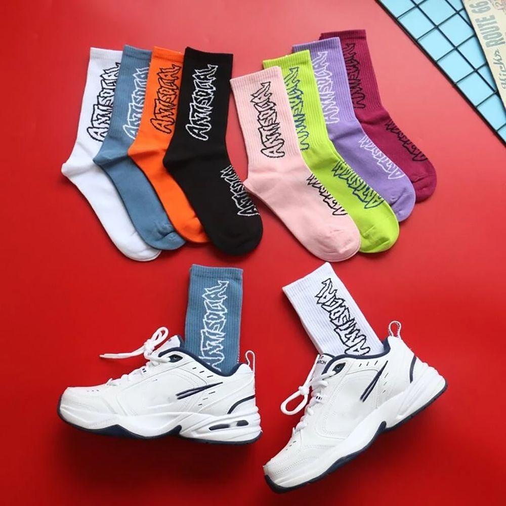 IVORY Tất Cotton In Chữ Cho Nam Và Nữ