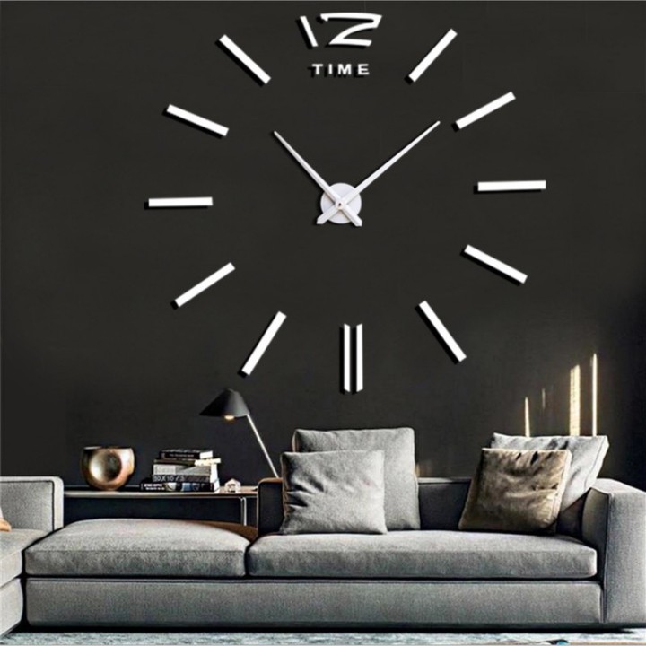 Đồng hồ dán tường Clock Euro khuôn mẫu dán cực chuẩn