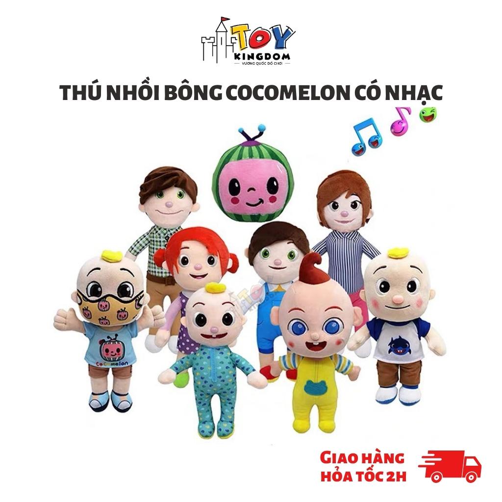 Đồ Chơi Búp Bê Nhồi Bông Super JoJo Phát Nhạc Vui Nhộn, Bộ Sưu Tập Gia Đình JoJo - Búp Bê Cocomelon