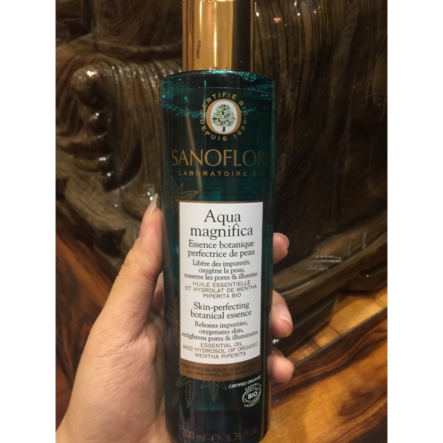 TONER HỮU CƠ SANOFLORE AQUA MACNIFICA 200ml
