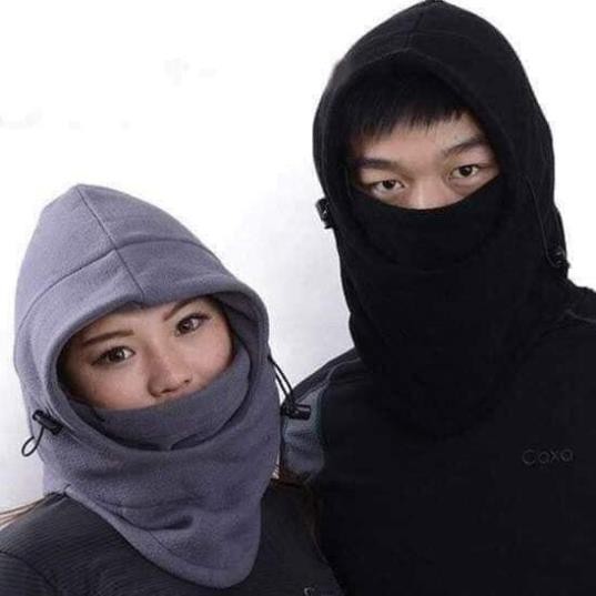mũ nỉ ninja đa năng nam nữ