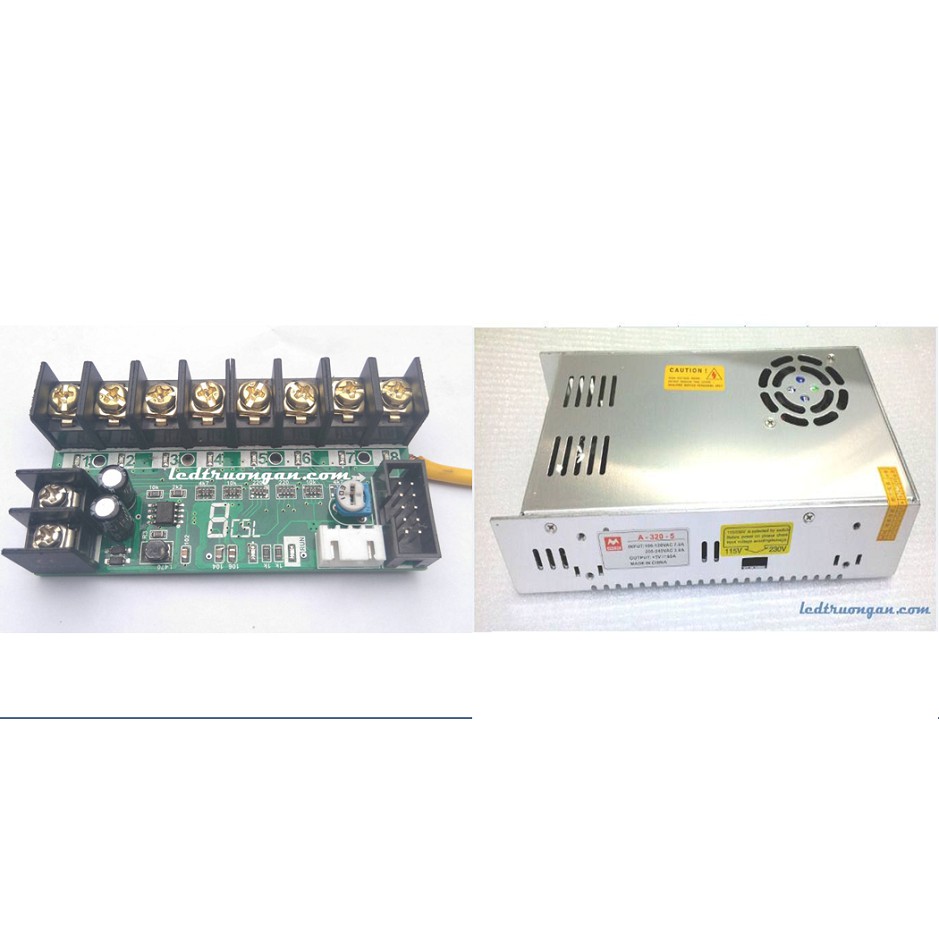 COMBO MẠCH 8 KÊNH CSL + NGUỒN 5V60A