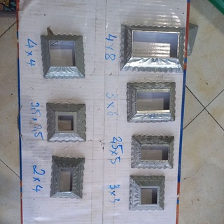 Combo 2-Đế Chụp chân trụ sắt nhiều kích cỡ có hoạ tiết