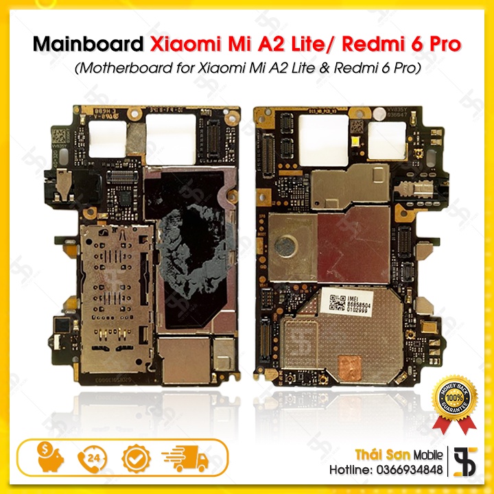 Main Xiaomi Mi A2 Lite / Redmi 6 Pro Full Chức Năng - Bo Mạch Mainboard / Motherboard Điện Thoại Xiaomi Zin Bóc Máy