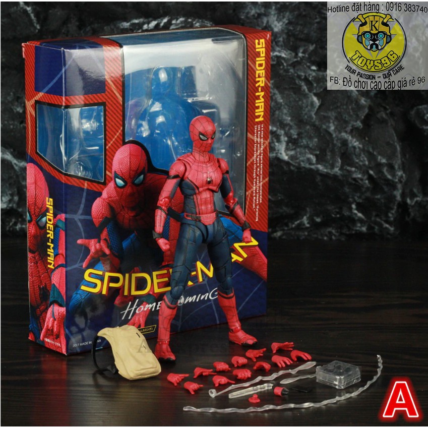 Mô hình figma Spider Man - home coming