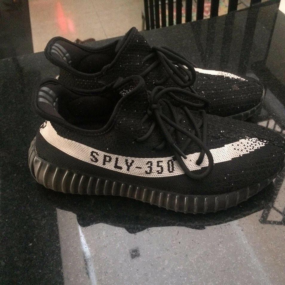 Giày Nam Nữ Yezzy 350 v2 Oreo Cổ Thấp