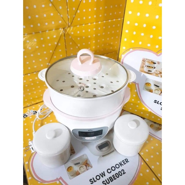 nồi nấu chậm bear 1,6l