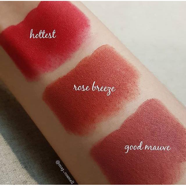 Son thỏi Club Clio 2018  Matte Lipsticks strongest rouge heel velvet