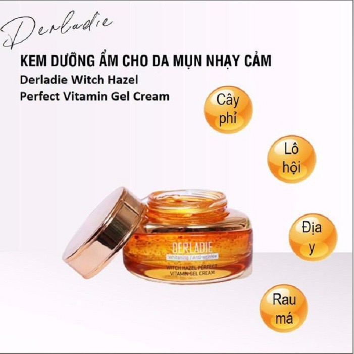 Kem Dưỡng 💖FREESHIP💖Kem Dưỡng giảm Sẹo Rỗ, Trắng Da, Mờ Thâm Derladie Perfect Vitamin Gel Cream 55ml HALIN12113 | BigBuy360 - bigbuy360.vn