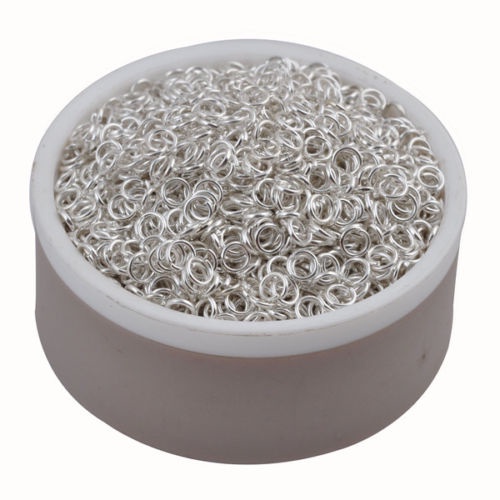 Set 200-480 Khuyên Tai Mạ Đồng Màu Vàng/Bạc Kích Thước 4-10mm