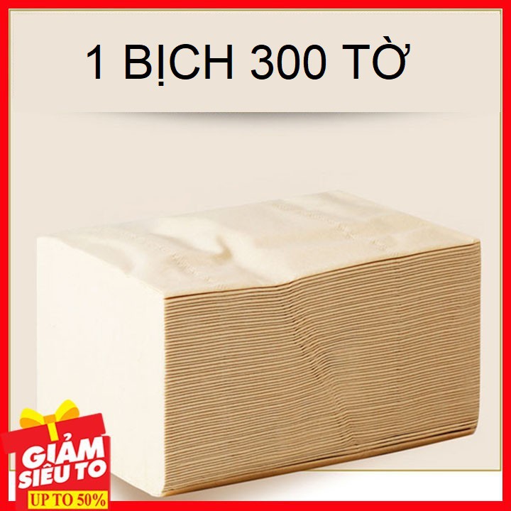 Giấy Ăn Gấu Trúc Sipao (1 Gói 300 Tờ)