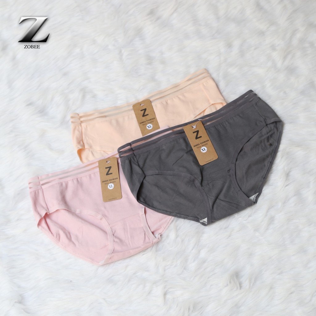 ZOBEE Combo 3 Quần lót nữ cotton thun co giãn QL 8134 - QL 8140 | BigBuy360 - bigbuy360.vn