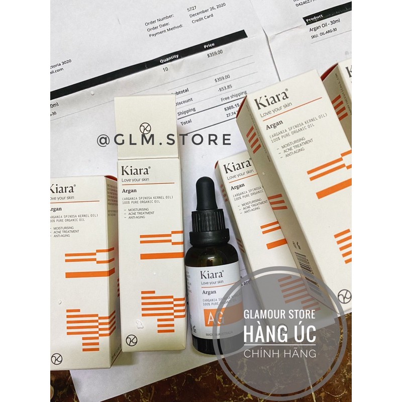 Tinh dầu Argan - Argan Oil của Úc MẪU MỚI NHẤT