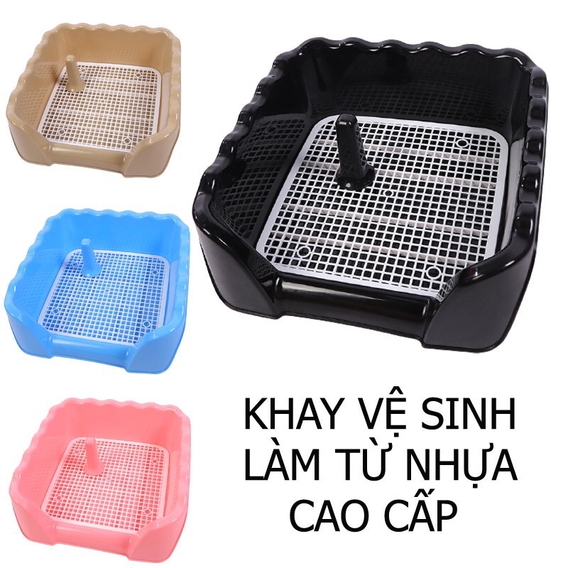 Khay vệ sinh cho chó mèo