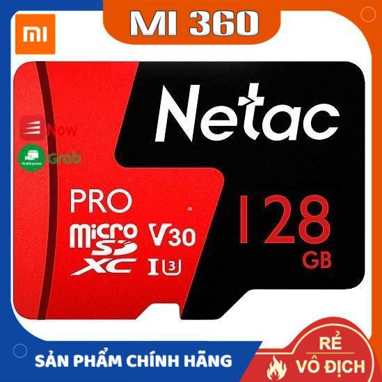 ✅ Chính Hãng✅ Thẻ nhớ microSDXC Netac Pro 32GB U3 4K V30 98MB/s✅  chuyên camera, máy quay và điện thoại