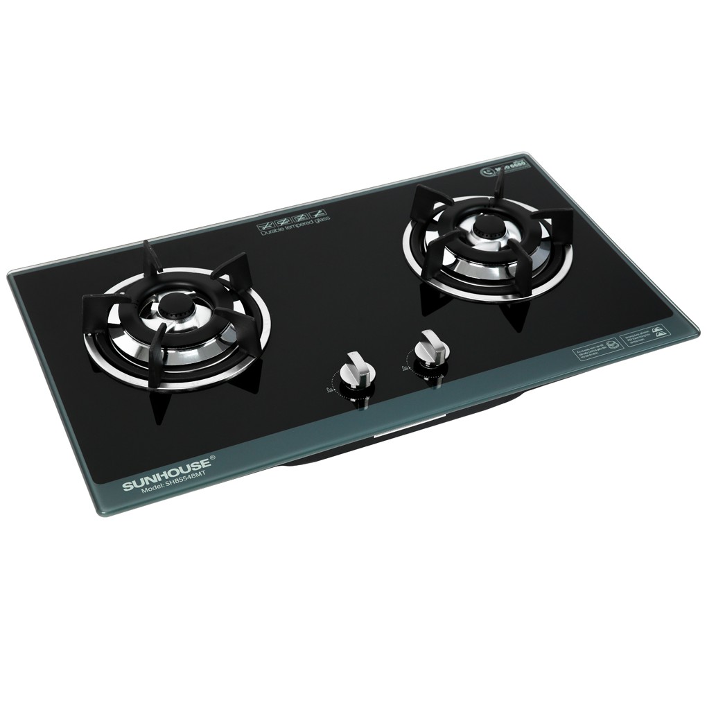 Bếp gas âm Sunhouse SHB5548MT Hàng trưng bày- Tặng dây gas- Đánh lửa IC- Mặt kính cường lực- Bảo hành 12 tháng
