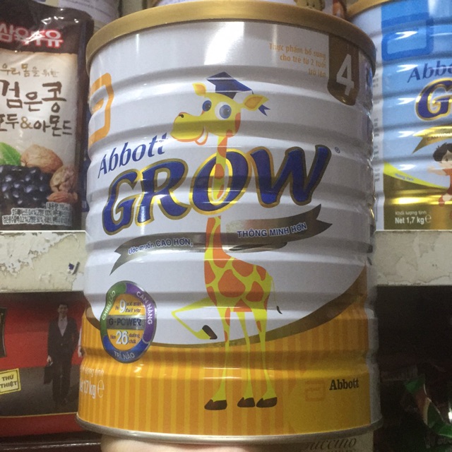 Sữa bột Abbott Grow số 4 (1,7 kg)