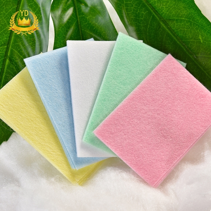 [Hàng mới về] Bông tẩy sơn móng tay chất liệu cotton cứng dày thân thiện với môi trường sử dụng một lần tiện lợi HB