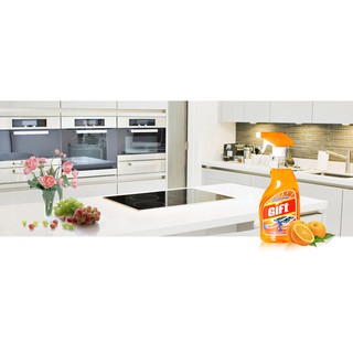 Nước lau bếp Gift hương cam (chai 520ml)