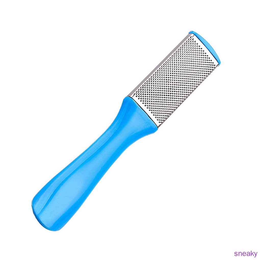 [Hàng mới về] Dụng cụ chà gót chân bằng thép không gỉ cứng cáp tiện dụng