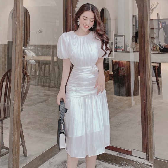 BBSTORE'S Đầm Xòe Xếp Ly Đi làm Đi Tiệc Sang Trọng -TK280